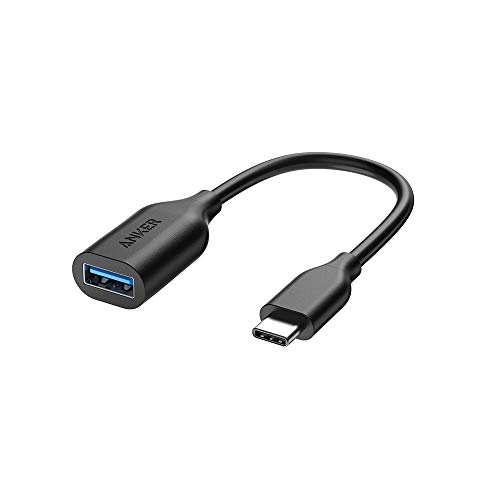 Anker Adaptador de USB-C a USB 3.1, convierte USB-C hembra en USB-A hembra, Utiliza USB OTG Tecnología para MacBook Pro, Nuevo MacBook, Nexus 5X, Nexus 6P, Chromebook Pixeles, Nokia N1 Tabletas y otros