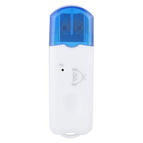 Bewinner1 Mini USB Receptor Bluetooth Audio A2DP Adaptador inalámbrico de música Bluetooth 2.1V Receptor de música Bluetooth Car Kit para Coche AUX Teléfono móvil
