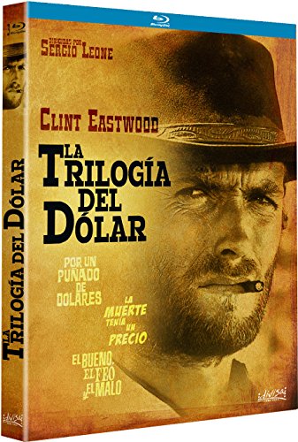 La Trilogia del Dolar (Blu-ray) Pack 3 peliculas: Por un puñado de dolares, La Muerte tenia un precio, El Bueno, el Feo y el Malo