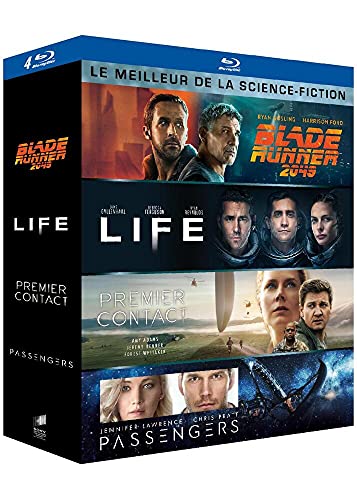 Meilleur de la science-fiction - Coffret : Blade Runner 2049 + Life : origine inconnue + Premier contact + Passengers [Blu-ray]